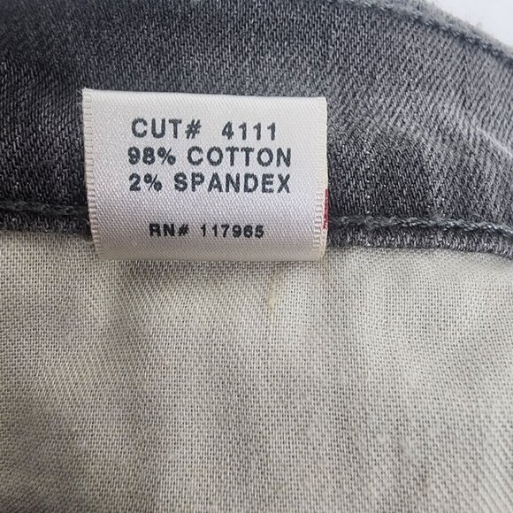 J Brand Gray Skinny Jeans Size 30 Cotton/Spandex Women's Size 30 Long Length - Picture 6 of 10